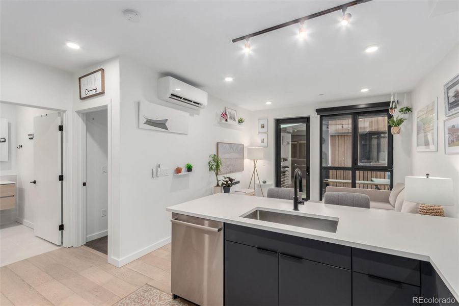 Furnished interior view inside a new home in , Denver (Image 5).