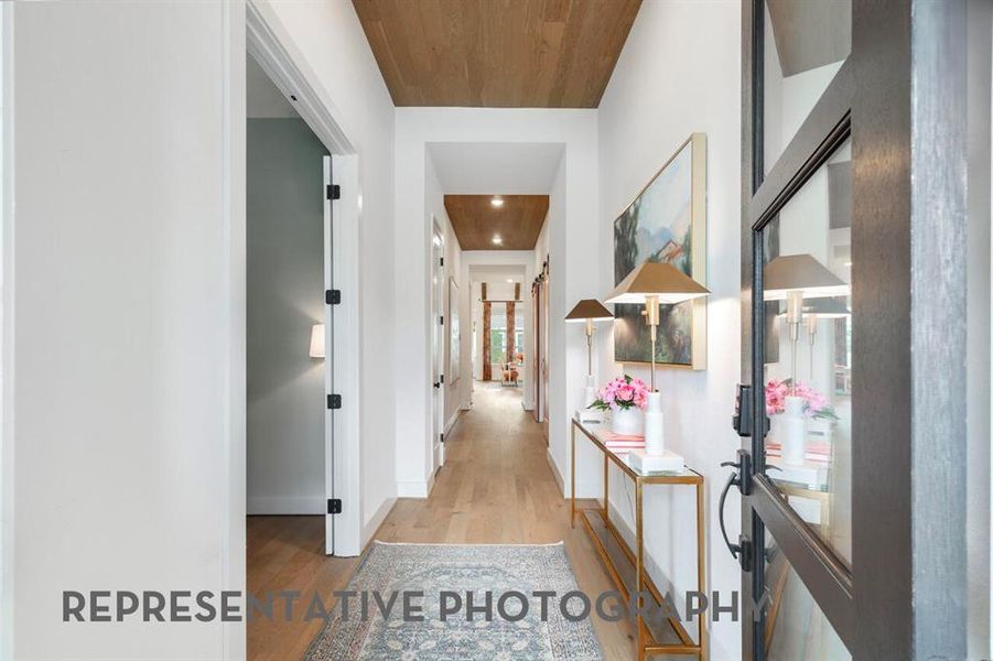 Furnished interior view inside a new home in Goodland, Midlothian (Image 9).