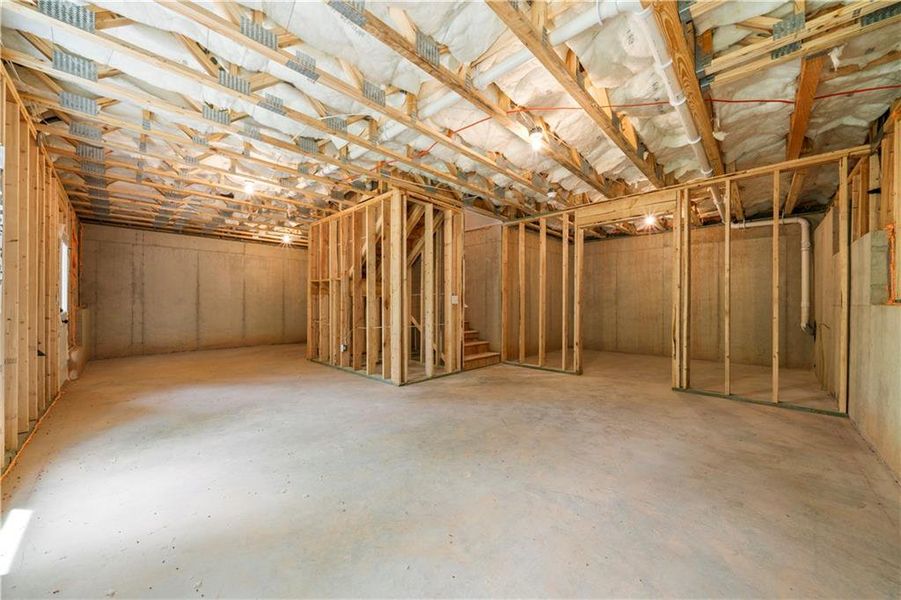 In-progress construction of a new home in Benson Estates, Dallas, GA (Image 32).