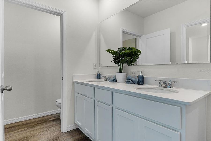 Furnished interior view inside a new home in Campbell Crossing, Port Orange (Image 10). Furnished interior view inside a new home in Campbell Crossing, Port Orange (Image 10).