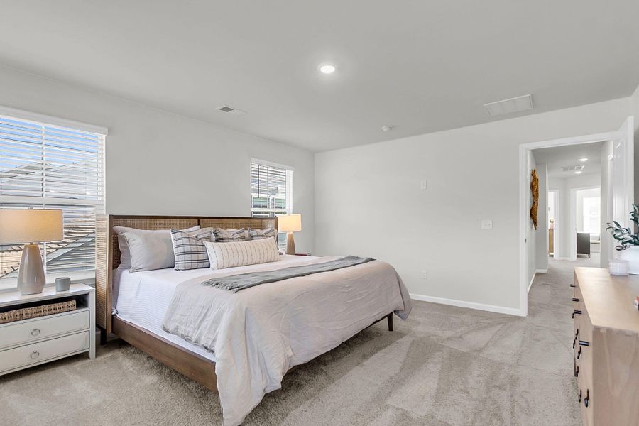 Furnished interior view inside a new home in Wildcat Chase, Summerville (Image 40).