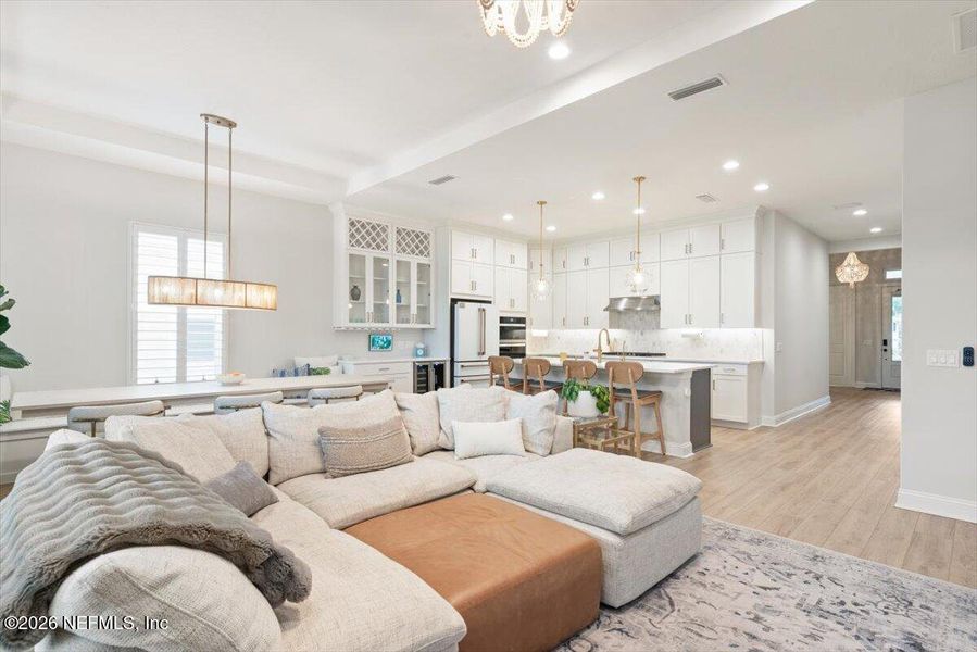 Furnished interior view inside a new home in , Ponte Vedra (Image 16). Furnished interior view inside a new home in , Ponte Vedra (Image 16).