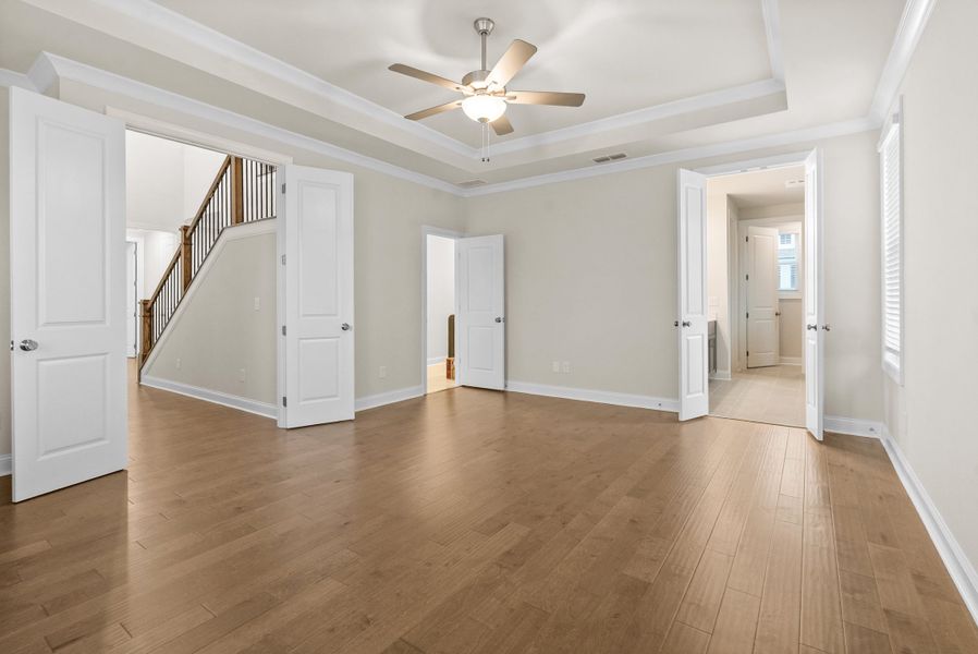 Representative unfurnished interior of a home built from the The McIntosh by The Providence Group in Promenade at Sawnee Village, Cumming (Image 21).