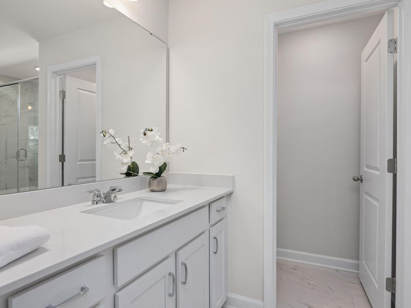 Furnished interior view inside a new home in Gregory Village, Lillington (Image 17).