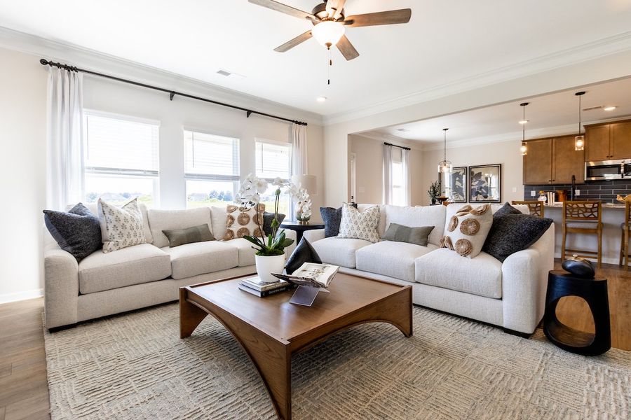 Furnished interior view inside a new home in Trellis Park, Hampton (Image 15).