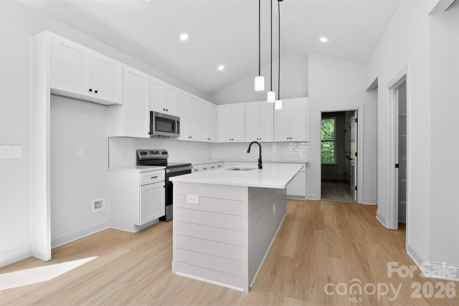 Furnished interior view inside a new home in , Concord (Image 10).