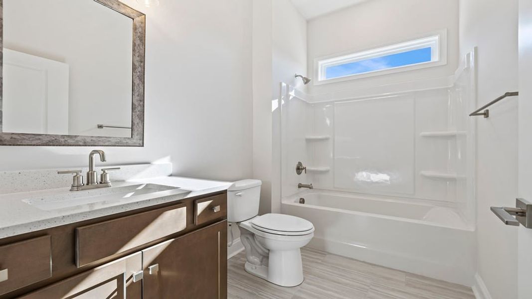 Furnished interior view inside a new home in Cottonwood Ridge, Piedmont (Image 5).