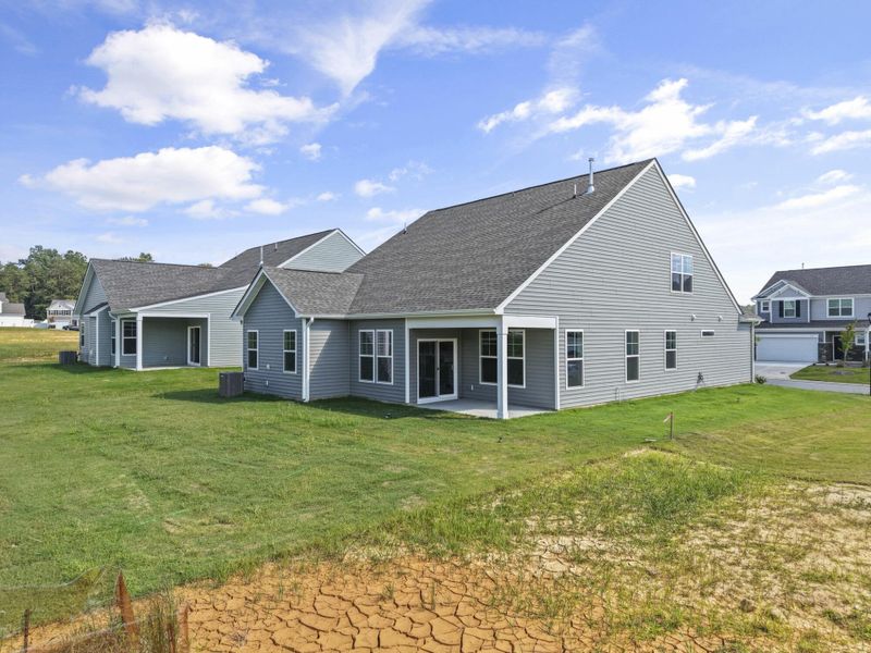 Front exterior of a new home in Hopewell Garden, Winston-Salem, NC, highlighting curb appeal (Image 21).