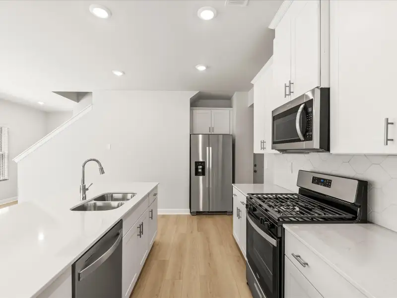 Furnished interior view inside a new home in Cedar Shoals – Heritage Collection, Piedmont (Image 4).