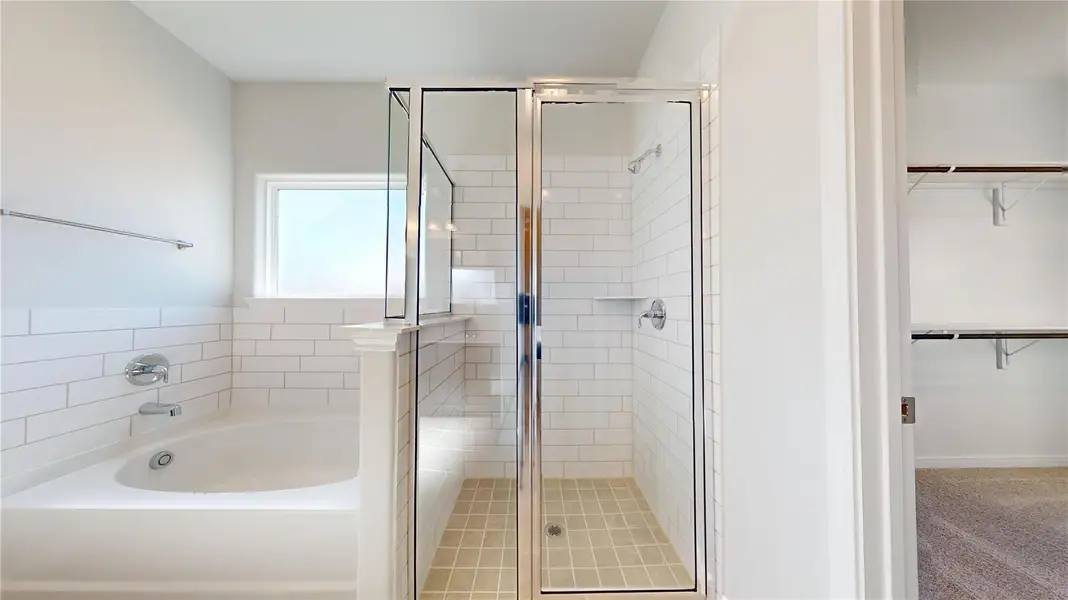 Furnished interior view inside a new home in Lexington Heights, Willis (Image 10). Furnished interior view inside a new home in Lexington Heights, Willis (Image 10).