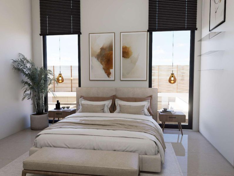 Furnished interior view inside a new home in , Wilton Manors (Image 28). Furnished interior view inside a new home in , Wilton Manors (Image 28).