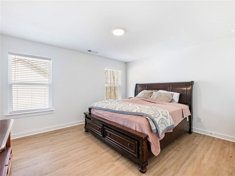 Furnished interior view inside a new home in Traditions of Braselton, Jefferson (Image 24). Furnished interior view inside a new home in Traditions of Braselton, Jefferson (Image 24).