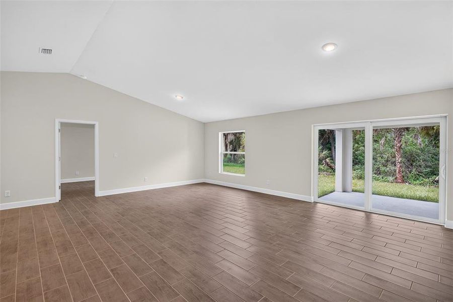 Spacious, unfurnished interior of a new home in , Port Charlotte (Image 17). Spacious, unfurnished interior of a new home in , Port Charlotte (Image 17).