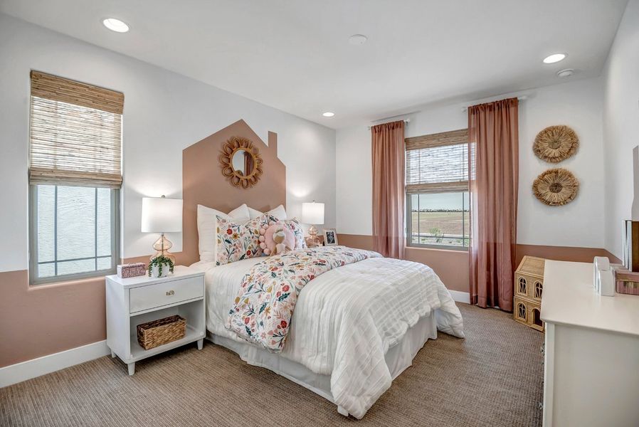 Furnished interior view inside a new home in Ironwood Villages at North Creek, Queen Creek (Image 25).
