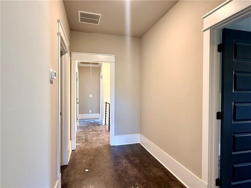 In-progress construction of a new home in , Flowery Branch, GA (Image 44).