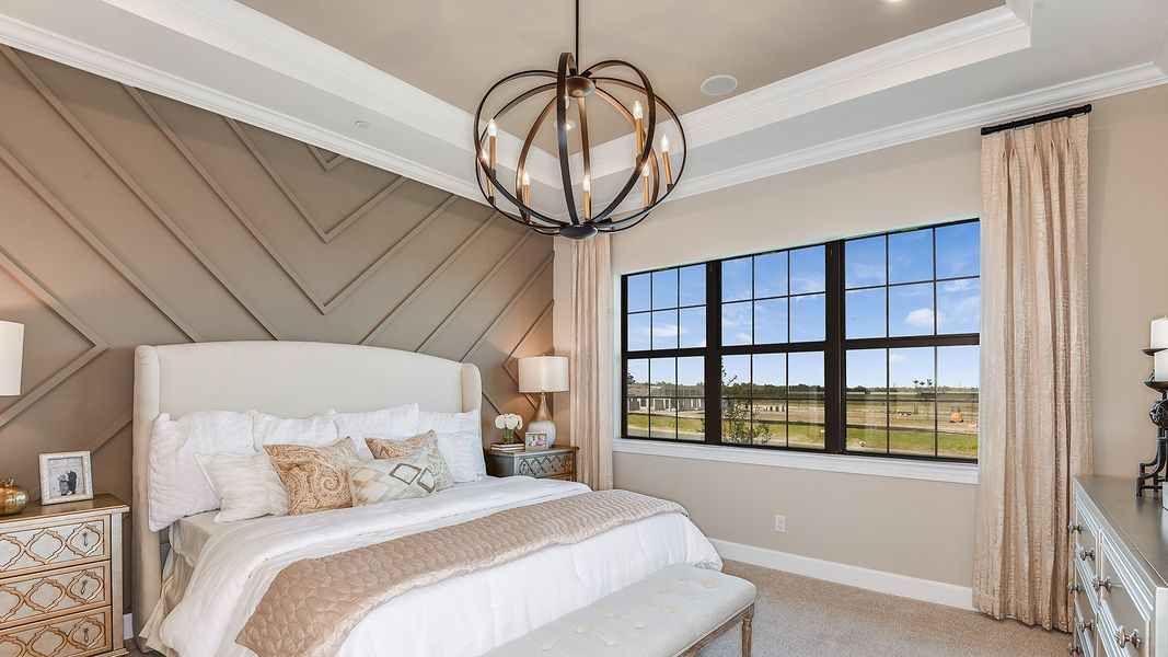 Furnished interior view inside a new home in Esplanade by the Islands Coach Homes, Naples (Image 4).