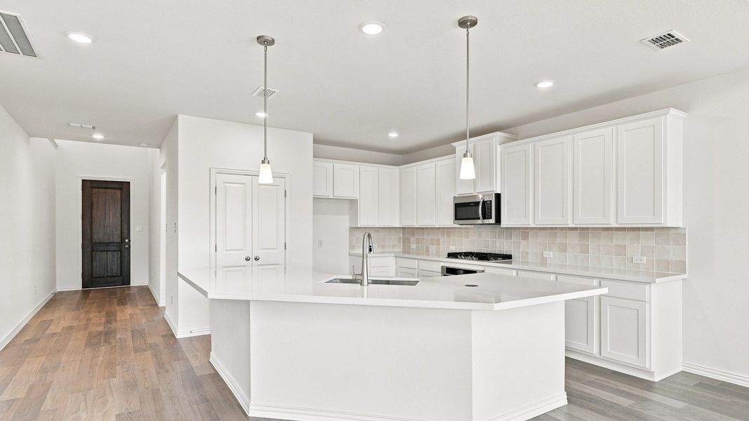Furnished interior view inside a new home in Anna Ranch, Anna (Image 25).