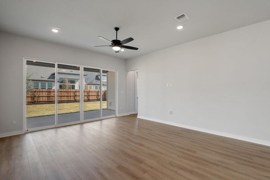 Spacious, unfurnished interior of a new home in Arbor Collection at Heritage, Dripping Springs (Image 19). Spacious, unfurnished interior of a new home in Arbor Collection at Heritage, Dripping Springs (Image 19).