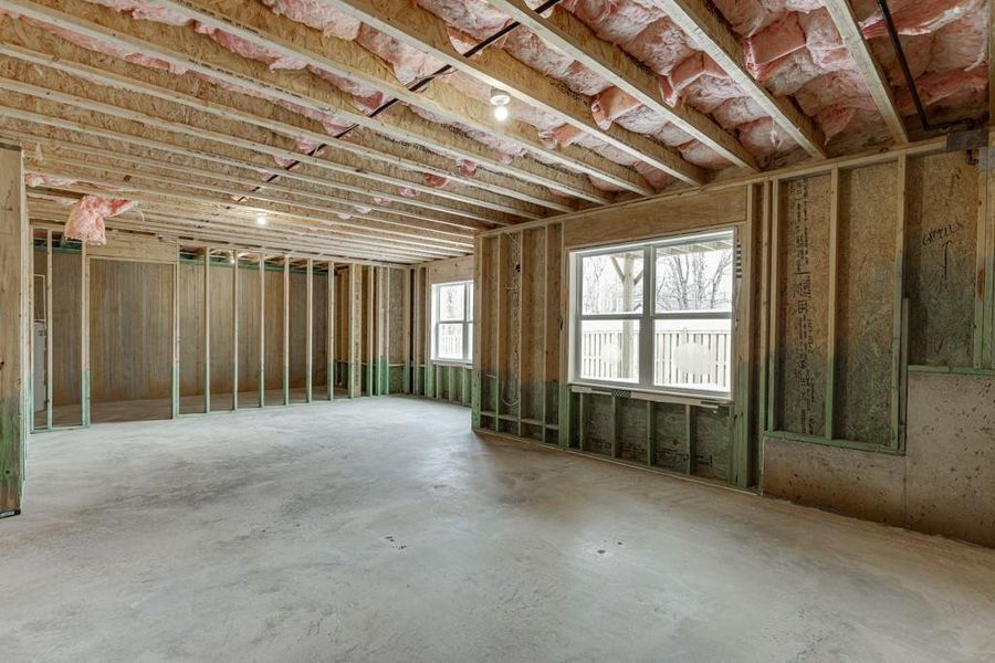 In-progress construction of a new home in , Buford, GA (Image 43).