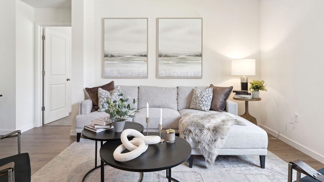 Representative furnished interior of a home built from the Cali by D.R. Horton in Bradbury Estates, Sanford (Image 11).