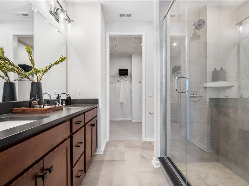 Furnished interior view inside a new home in Southmont, Charlotte (Image 13).