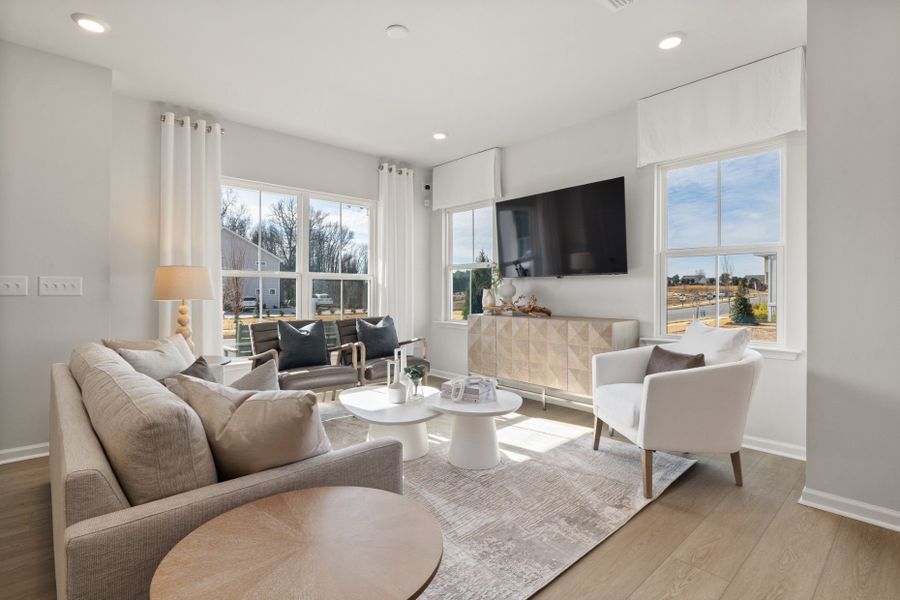 Representative furnished interior of a home built from the Scarlett by Pulte Homes in The Preserve at Marks Creek, Knightdale (Image 16).