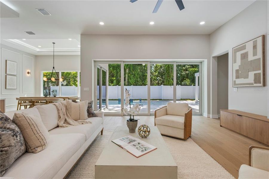 Furnished interior view inside a new home in , Winter Park (Image 17).