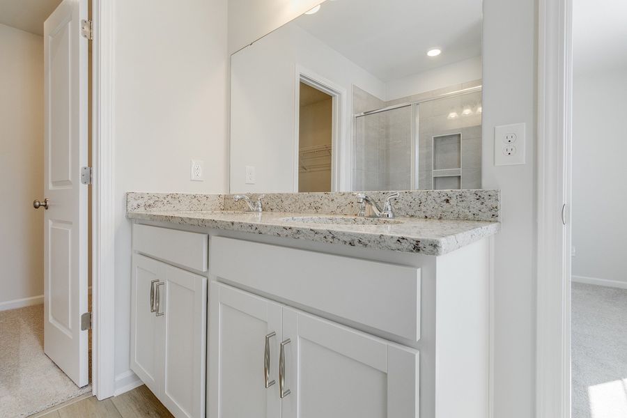 Furnished interior view inside a new home in Astoria, Columbia (Image 11).