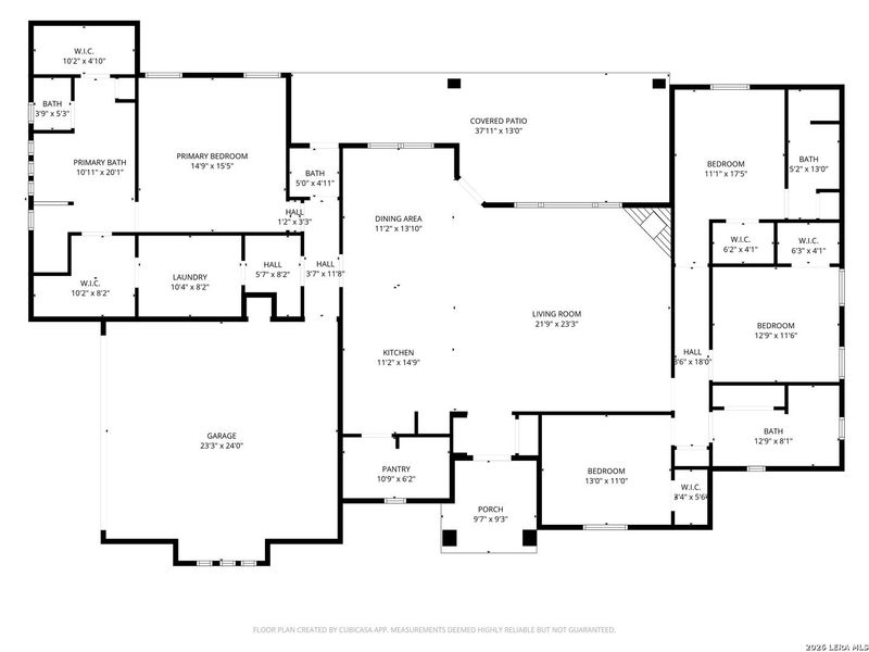 2D floor plan layout of this home in , La Vernia, TX (Image 4).