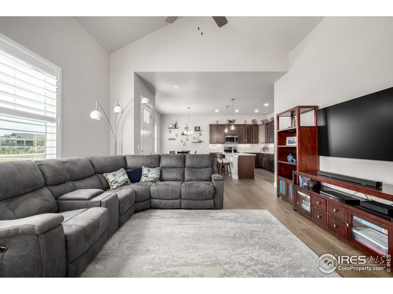 Furnished interior view inside a new home in , Loveland (Image 32).