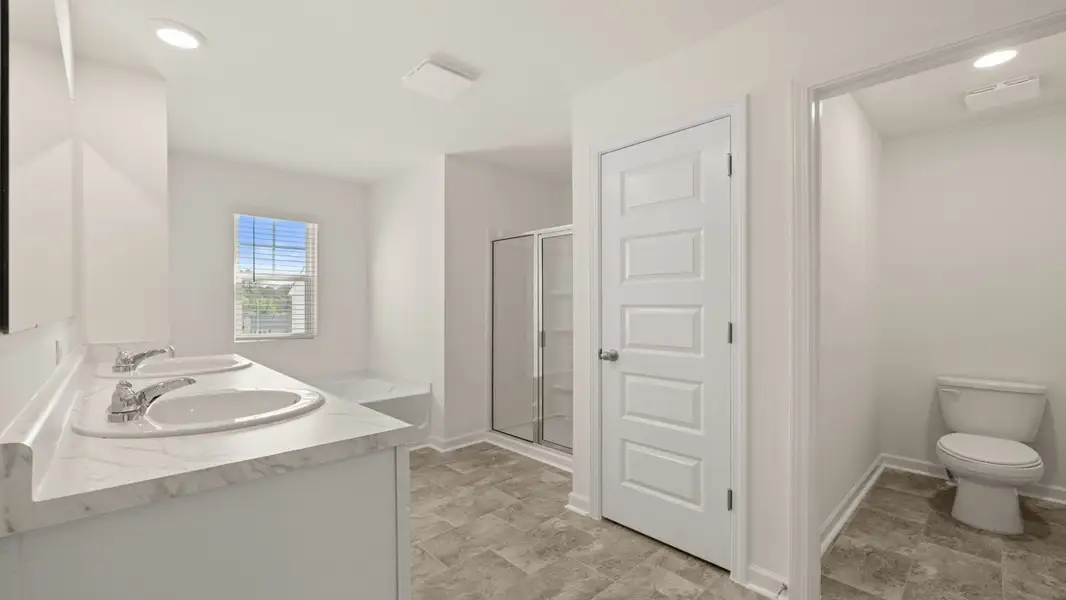 Furnished interior view inside a new home in Champion's Run, Lithonia (Image 8).