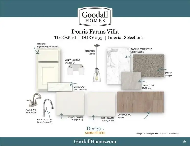 Sample of building materials used in homes in Dorris Farm at Willow Springs, White House (Image 40). Sample of building materials used in homes in Dorris Farm at Willow Springs, White House (Image 40).