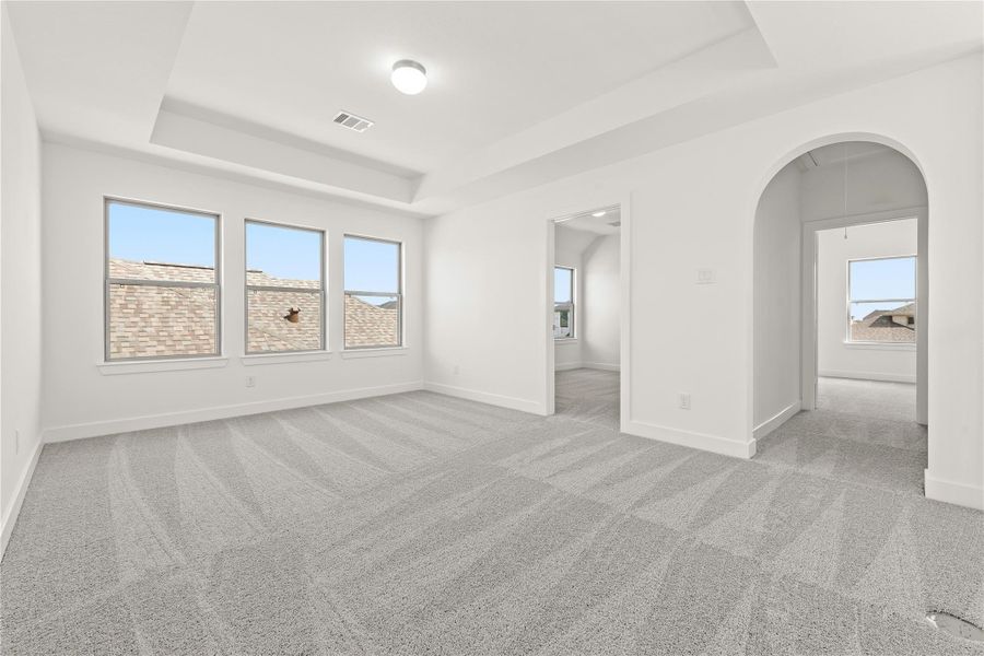 Spacious, unfurnished interior of a new home in Austin Point, Richmond (Image 13). Spacious, unfurnished interior of a new home in Austin Point, Richmond (Image 13).