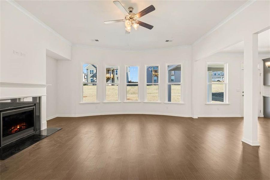 Spacious, unfurnished interior of a new home in Westland, Bogart (Image 22). Spacious, unfurnished interior of a new home in Westland, Bogart (Image 22).
