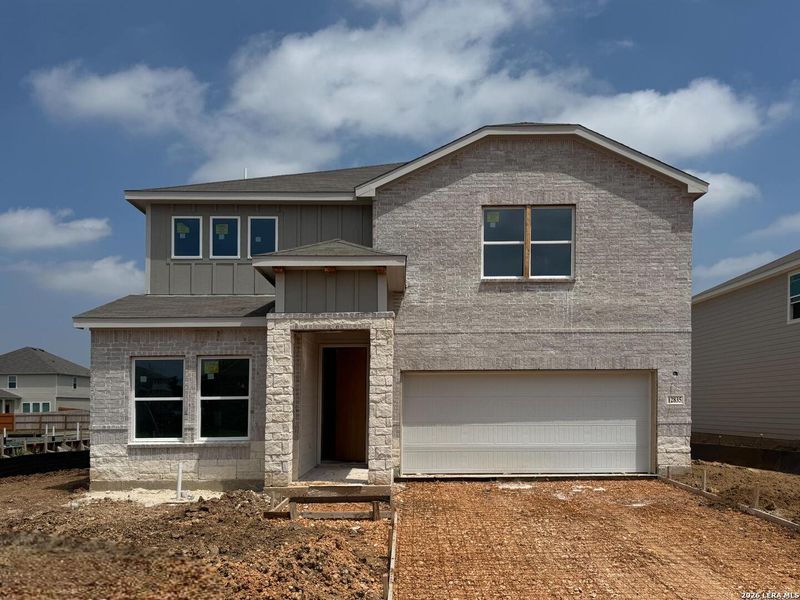 In-progress construction of a new home in Saddlebrook Ranch, Schertz, TX (Image 10). In-progress construction of a new home in Saddlebrook Ranch, Schertz, TX (Image 10).