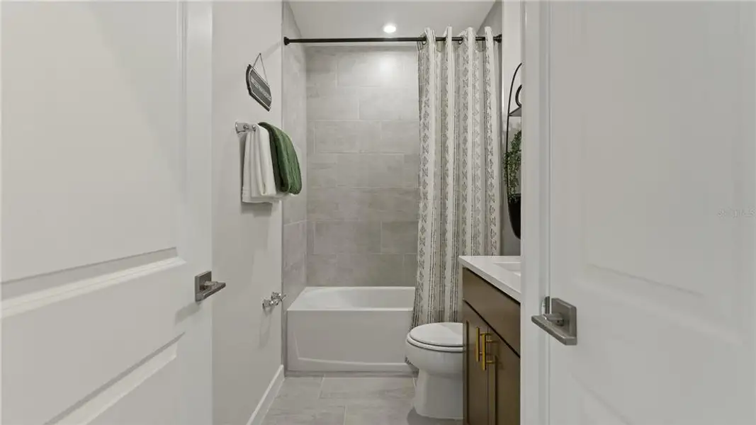 Furnished interior view inside a new home in Hamilton Bluff, Haines City (Image 3).