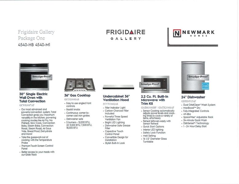 Appliance Package