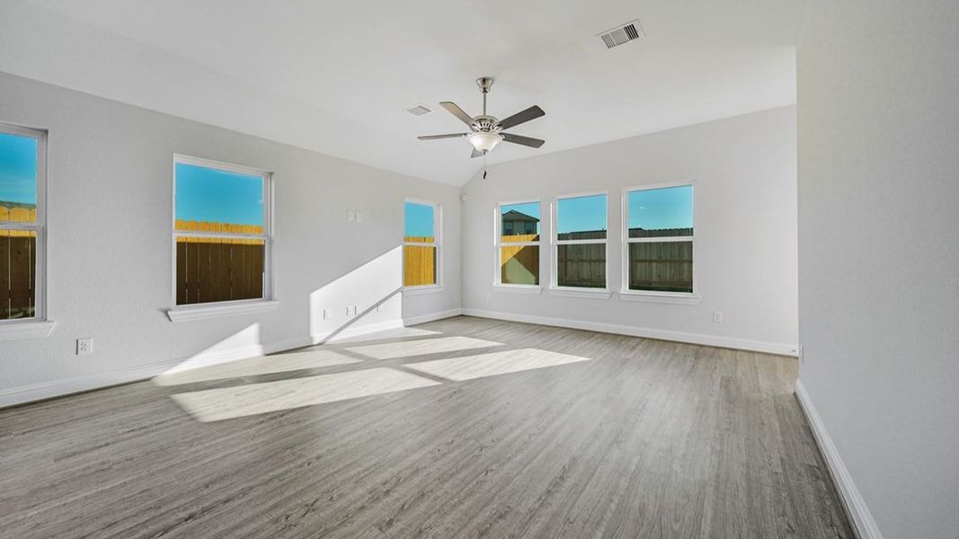 Representative furnished interior of a home built from the Bali by Brightland Homes in Bridgeland Creekland Village, Cypress (Image 6).