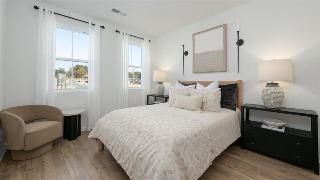 Furnished interior view inside a new home in Mableton Station, Mableton (Image 11).