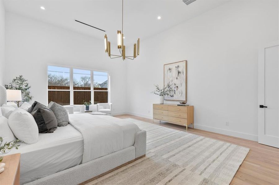 Furnished interior view inside a new home in , Dallas (Image 6).