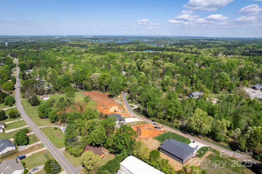 Aerial View of Property and Neighborhood