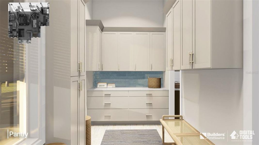 Bulter pantry rendering