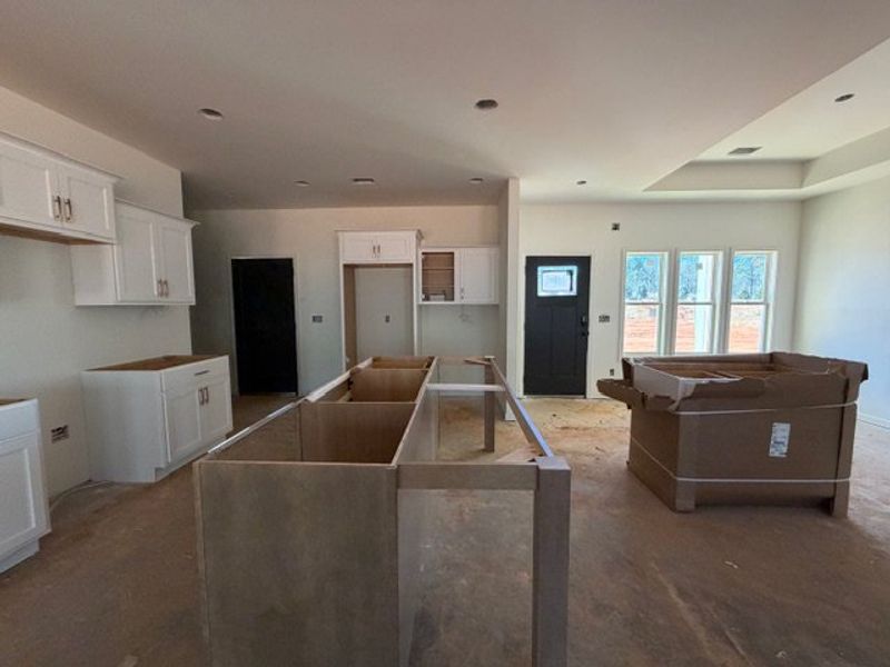 In-progress construction of a new home in Oakview, Pine Mountain, GA (Image 5).