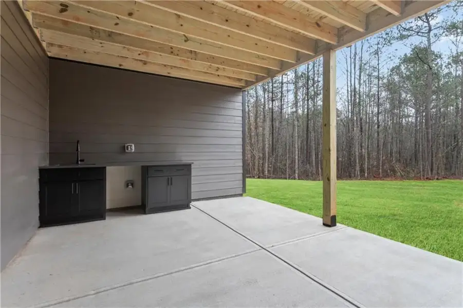 Exterior details and patio area of a home in , Carrollton (Image 25).