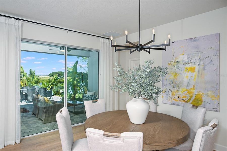 Furnished interior view inside a new home in , Kissimmee (Image 12).