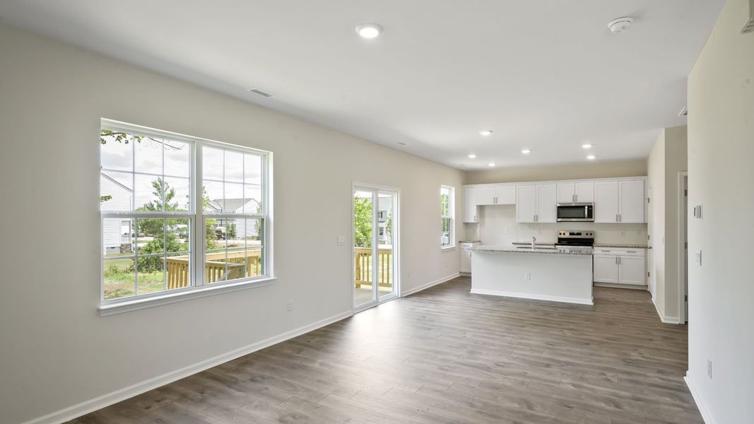 Spacious, unfurnished interior of a new home in Baker Farm, Youngsville (Image 16). Spacious, unfurnished interior of a new home in Baker Farm, Youngsville (Image 16).