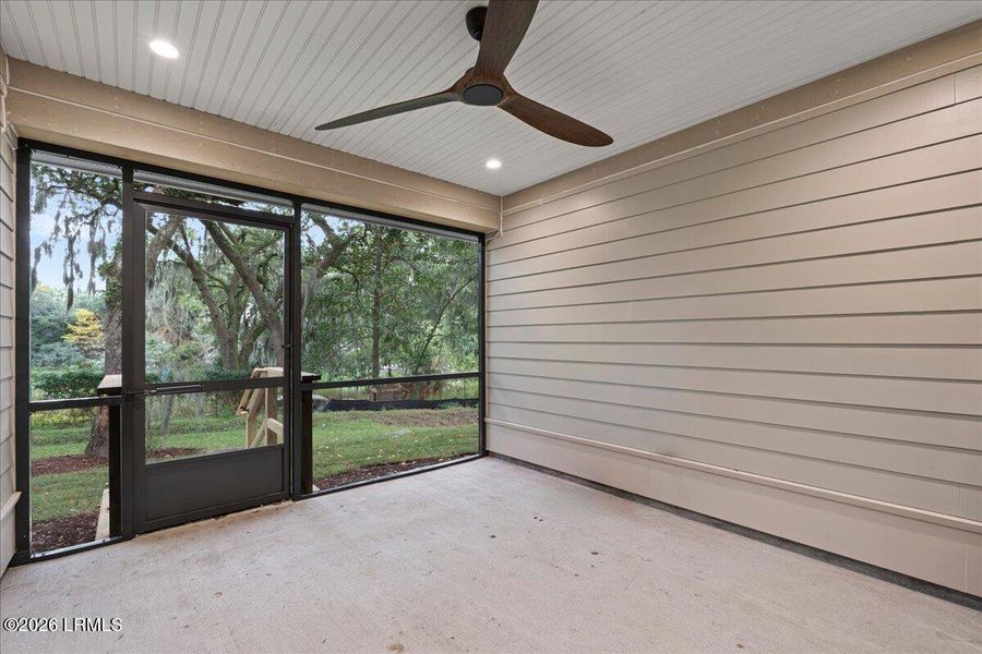 Exterior details and patio area of a home in , Beaufort (Image 46).