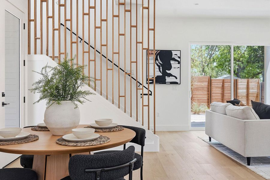 Furnished interior view inside a new home in , Austin (Image 4).