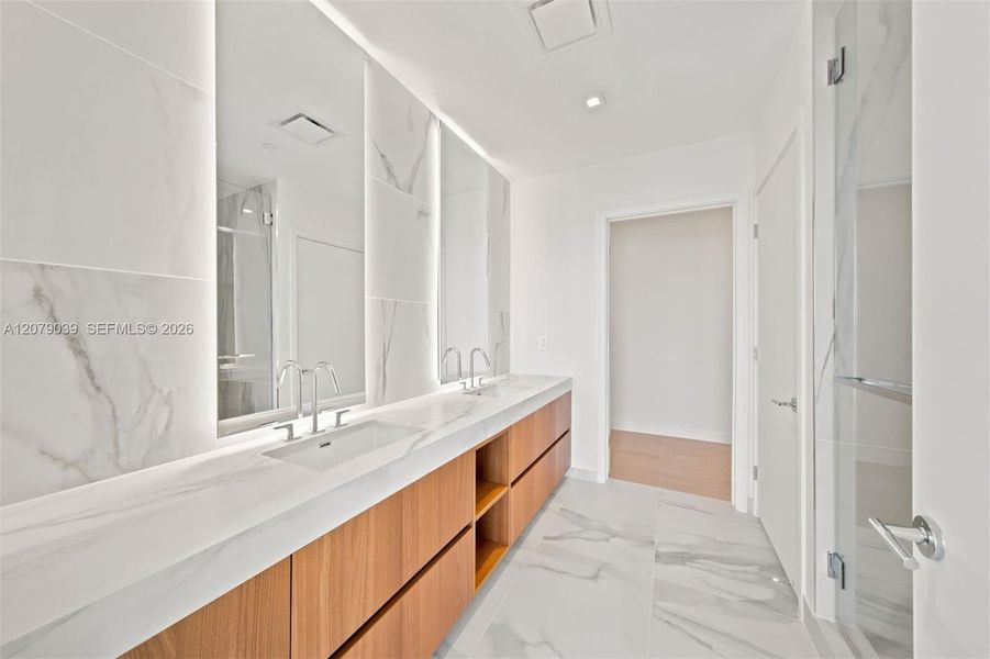 Furnished interior view inside a new home in , Miami (Image 11). Furnished interior view inside a new home in , Miami (Image 11).