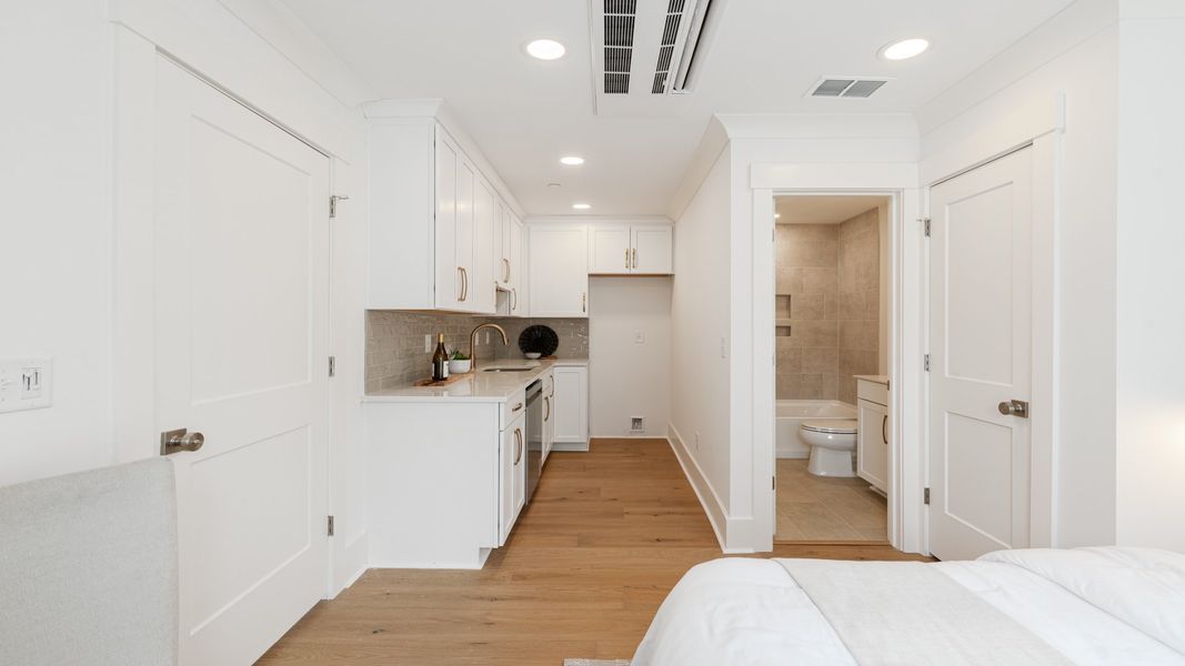 Representative furnished interior of a home built from the Ashford by DRB Homes in Grants Court, Charleston (Image 16).